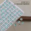 Accesorios para Uñas K9 Sin Fondo Producto Nuevo de Moda Brillantes Pedrería Ovalada Apilada Bolas de Pedrería para Uñas Coloridas Decoración Terminada Venta al por Mayor