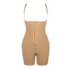 Pantalones Moldeadores Adelgazantes de Forma Popular Transfronterizos con Cremallera Corsé de Cintura Alta para Levantar Glúteos Tallas Grandes Control de Abdomen