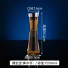 Tetera de Acrílico para PC de Agua Fría Olla para Bebidas de Restaurante Olla para Jugos Olla para Cerveza Dispensador de Vino de Plástico Resistente a Altas Temperaturas