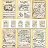 Um Território Onde Estrategistas Militares Devem Competir: uma Tabela Resumo de Localizações Geográficas Chave na História da China Antiga, Adesivos de Conhecimento Cultural