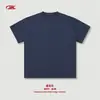 Camiseta para Hombre de Terciopelo Delgado y Peludo Color Negro para Primavera y Verano 190g Algodón Puro Estilo Americano Color Sólido Manga Corta Juvenil Casual Holgada