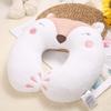 Almohada de cuello para niños en stock transfronteriza almohada de cuello de dibujos animados almohada de cuello de vellón de coral almohada de cuello almohada de cuello de viaje almohada de descanso