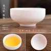 Taza Maestra de Cerámica Hecha a Mano Perforada con Flores Porcelana Blanca de Dehua Jade Taza de Té Kung Fu Rosa Taza de Té Pequeña Tazón de Té Taza de Té