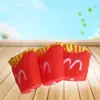 Venda direta da fábrica brinquedos sonoros para animais de estimação de batata frita tiras de batata vinil para cães ranger os dentes limpeza treinamento cão