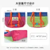Bolsa de Malla para Playa de Entrega Inmediata, Gran Capacidad, Almacenamiento de Juguetes para Niños, Bolsa Portátil para Nadar, Bolsa de Almacenamiento para Mundo Acuático de Playa
