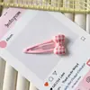 Gato de Laço Desenho Animado Fofo Elástico para Cabelo Corda de Cabelo Anel de Cabelo para Meninas Faixa de Cabeça para Meninas Estilo Simples Ins Doce Atacado