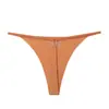 Tanga Empacado Individualmente Transfronterizo para Mujer, Ropa Interior Sin Costuras Delgada y Sexy de Seda de Hielo, Tanga de Espalda en T Nuevo Estilo de Verano