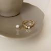 Anillo abierto con forma de mariposa, serpiente y circonita cúbica de alta calidad, chapado en oro auténtico, elegante y ligero, de lujo, a la moda.