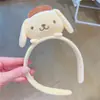 Diadema de muñeca tridimensional de dibujos animados súper linda Yugui dog melody diadema de felpa estilo coreano celebridad de internet antideslizante pinza para el cabello que combina con todo