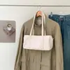 Bolsa Boston minimalista de nailon estilo coreano 2026, bolso de hombro ligero casual para el día a día, bolsa de gran capacidad para debajo del brazo
