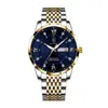 Poedagar/Poeda Nuevo 836 Reloj para Hombre Resistente al Agua Luminoso Calendario Versión Coreana Reloj de Cuarzo