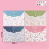 Bolsa de Lanche com Fecho de Pressão Padrão de Desenho Animado Bolsa para Armazenamento de Provas Plástico Impermeável Transparente A4 Bolsa para Documentos Prêmios Infantis