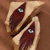 Cinco características, ojos, aretes, explosiones amazónicas, aretes de borla larga caliente transfronterizos europeos y americanos, aretes bohemios