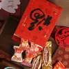 2026 Saco de Embalagem para Biscoitos de Ano Novo e Natal Lembrança Lua Cheia Doce Floco de Neve Crocante Toffee Stand-Up Bag para Assar