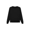 Outono 2024 Marca de Moda Americana Cor Sólida Suéter com Gola Redonda Forrado de Lã Hoodie Casual Juvenil Masculino