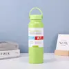 Nova Venda por Atacado Artigos de Uso Diário Espaço Externo Chaleira Copo Térmico de Aço Inoxidável Alça Portátil Esportes ao Ar Livre Chaleira