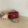 Bolso Bolso Caja 2026 Nuevo Estilo Neceser Bolso de Cadena Acolchado de Diamantes Bolso Cruzado Elegante a la Moda Bolso de Hombro