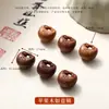 Productos semiacabados tallados en madera maciza natural, cadenas para teléfonos móviles, collares, accesorios para joyería DIY, artesanías culturales creativas, cuentas espaciadoras y artículos decorativos
