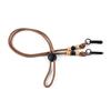 Cordón Popular Transfronterizo Doble Ajustable para Mascarilla, Correa para Cuello para Mascarilla Hecha a Mano, Correa Simple de Color Sólido para Accesorio de Mascarilla