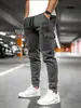 Nuevos pantalones casuales de fitness para hombre con múltiples bolsillos, nuevos monos deportivos para hombre, venta al por mayor