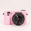 Adecuado para Cámara Mirrorless Sony A6300 A6400 A6100 Funda de Silicona Funda Protectora Bolsa para Fotografía Bolsa de Cáscara Blanda