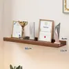 Estantería de pared Mueble flotante para TV en sala de estar Estante de almacenamiento de pared de una sola palabra Máquina para juguetes caseros Estante de almacenamiento de caja superior