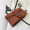 Bolsa Dionysus de alta qualidade transfronteiriça, bolsa feminina elegante e versátil, bolsa de ombro e transversal com corrente e estampa de crocodilo para mulheres, atacado
