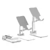 Suporte de mesa e celular transfronteiriço dobrável elevatório portátil tipo armazenamento universal para tablet cabeceira escritório assistir séries