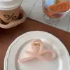 Nuevo Pasador de Pelo de Cinta Estilo Europeo y Americano con Hebilla de Mariposa Engrosada, Accesorio para el Cabello Versátil y Elegante, Pinza de Tiburón