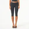 Pantalones de yoga personalizados de longitud media para control de abdomen para mujer, shorts deportivos de running que levantan los glúteos de tiro bajo de 3/4 de longitud, pantalones de yoga fitness 3560