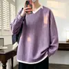 Outono 2026 Conjunto de Duas Peças Camiseta Solta e Macia Estilo Coreano Preguiçoso Versátil Casual para o Trabalho Dia a Dia