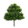 Modelo de mesa de arena musgo de árbol decoración de micropaisaje fondo árbol falso modelo de paisajismo de alta simulación abeto de frijol rojo árbol de Navidad