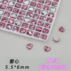 K9 Imitação Huazi 1:1 Strass Planos em Formato de Coração Que Não Caem, Decorações para Capinha de Celular, Strass Brilhantes no Atacado, Strass para Nail Art
