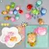 Animal Rana Pequeña DIY Hecho a Mano Resina Joyería Accesorios Celular Llavero Coche Pequeños Adornos Bolsa Ciega Mismo Estilo Ins