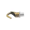 Gancho de anillo de hierro abierto gancho gancho gancho de carga para candelabro aleación de zinc oro cobre antiguo M10 diente interior accesorios de iluminación de lámpara