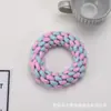 Fabricante de Juguetes de Cuerda para Masticar Perros Venta al por Mayor Bola de Cuerda Juguete para Mascotas Cuerda de Algodón Trenzada Molar Juguete para Perros