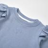 Ropa para Bebé Multicolor Camiseta Base Bordada con Corazones Camiseta de Manga Larga Versátil para Primavera y Otoño Top Elegante