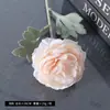 Flor de Lótus de Veludo Simulado de Cabeça Única, Nova Flor de Lótus para Decoração de Casamento, Flor de Lótus de Seda, Peônia de Veludo Atacado