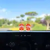 Adorno de Dios de la Riqueza Lindo y Divertido para el Tablero y la Pantalla de Navegación del Coche, Decoración Pequeña y Adorable para el Coche