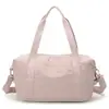 Shengxilu Bolsa de Ombro Feminina Leve Grande Capacidade Bolsa Esportiva Fitness Multifuncional Versão Coreana Versátil Cor Sólida Bolsa Transversal
