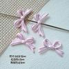 Cor Macaron Estilo Fofo Gravata Borboleta Gravata Borboleta Tinta para Assar Liga DIY Corrente para Celular com Contas Colar Acessórios de Cabelo