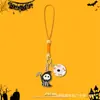 Colgante de Dibujos Animados de Halloween Transfronterizo Calavera Calabaza Fantasma Colgante para Bolsa Lanyard Llavero Regalo Pequeño para Eventos