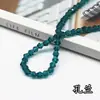 Cuentas de Cristal de Vidrio con Forma de Rombo, Cuentas de Cristal de Colores Transparentes con Punta, Accesorios de Ropa de Doble Punta, Componentes para Joyería DIY, Piedras Sueltas para Joyería