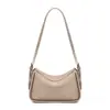 2026 Nueva Bolsa de Almohada de Piel de Vaca de Primera Capa, Bolso Casual para el Hombro para Mujer, Bolso Cruzado de Gran Capacidad, Bolso de Hombro para el Trabajo