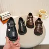 Zapatos de cuero negros estilo británico para niñas, nueva colección primavera/otoño 2026, zapatos de cuero de suela blanda para niños, zapatos de princesa JK para niñas pequeñas