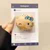Lindo Gato de Peluche de Dibujos Animados Adecuado para Soporte Magnético Magsafe con Fuerte Adsorción y Airbag Retráctil de Escritorio