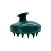 Escova de Silicone para Shampoo Personalizada com Molde e Logo Impresso, Escova Massageadora de Couro Cabeludo, Anti-Coceira, Não Danifica o Cabelo, Adequada para Uso Seco e Molhado