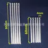 Pregos Decorativos para Pendurar para Vitrines, Pregos de Cobre para Painel Perfurado, Ganchos de Metal, Ganchos Curvos, Cabides para Meias, Pregos Prateados de Parede