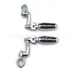 Venta Caliente Transfronteriza Pedales de Motocicleta Juego Completo de Pedales de Aleación de Aluminio Parachoques Adecuado para Diámetro 32mm