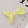 Kit de Manualidades Cola de Sirena de Dibujos Animados de Resina Lentejuelas Crema Pegatinas para Funda de Teléfono Accesorios de Colgante para Collar Zapatos Crocs